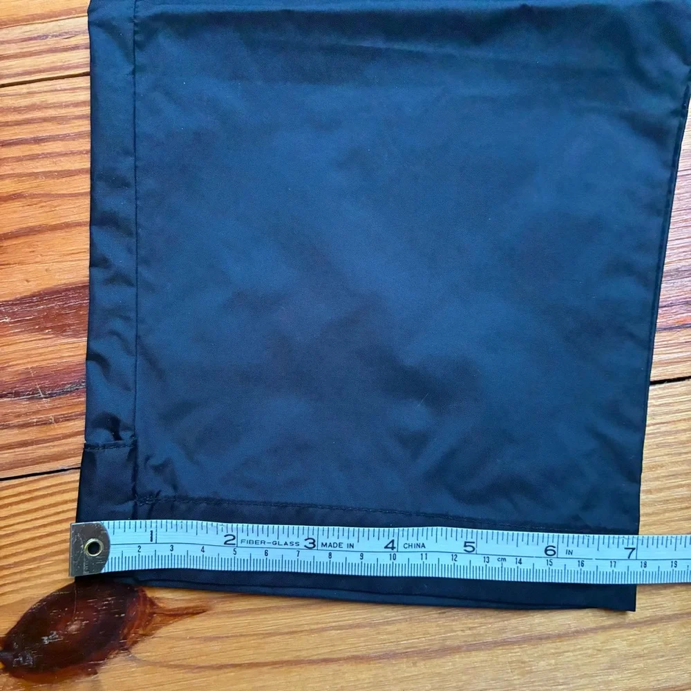 Columbia Black Rain Pants, NWOT, 6/7